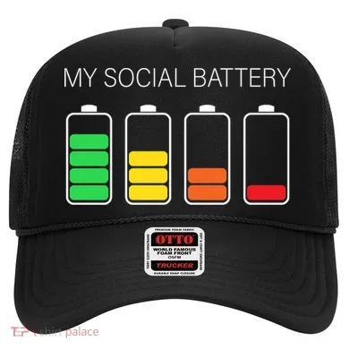 My Social Battery Hat