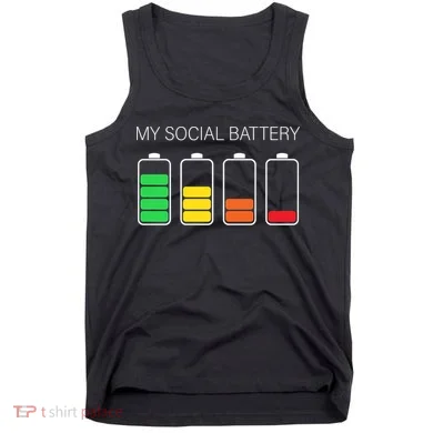 My Social Battery Tank Top