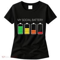 My Social Battery Women's T-Shirt thumb 0
