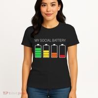 My Social Battery Women's T-Shirt thumb 4