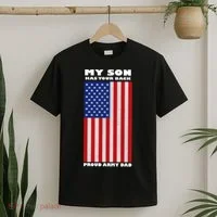 My Son Has Your Back Proud Army Dad T-Shirt thumb 2