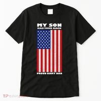 My Son Has Your Back Proud Army Dad Tall T-Shirt thumb 0
