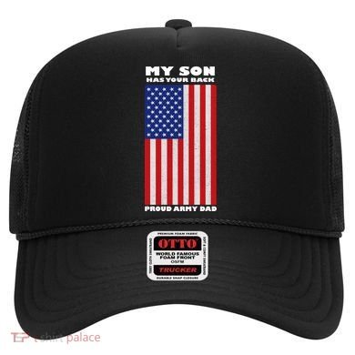 My Son Has Your Back Proud Army Dad Hat