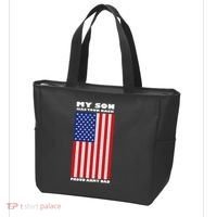 My Son Has Your Back Proud Army Dad Tote Bag thumb 3