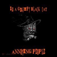 My Spirit Animal Is A Grumpy Black Cat That Hexes Annoying People Coffee Mug thumb 5