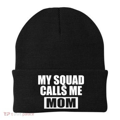 MY Squad Calls Me Mom Beanie