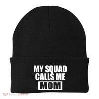 MY Squad Calls Me Mom Beanie thumb 0