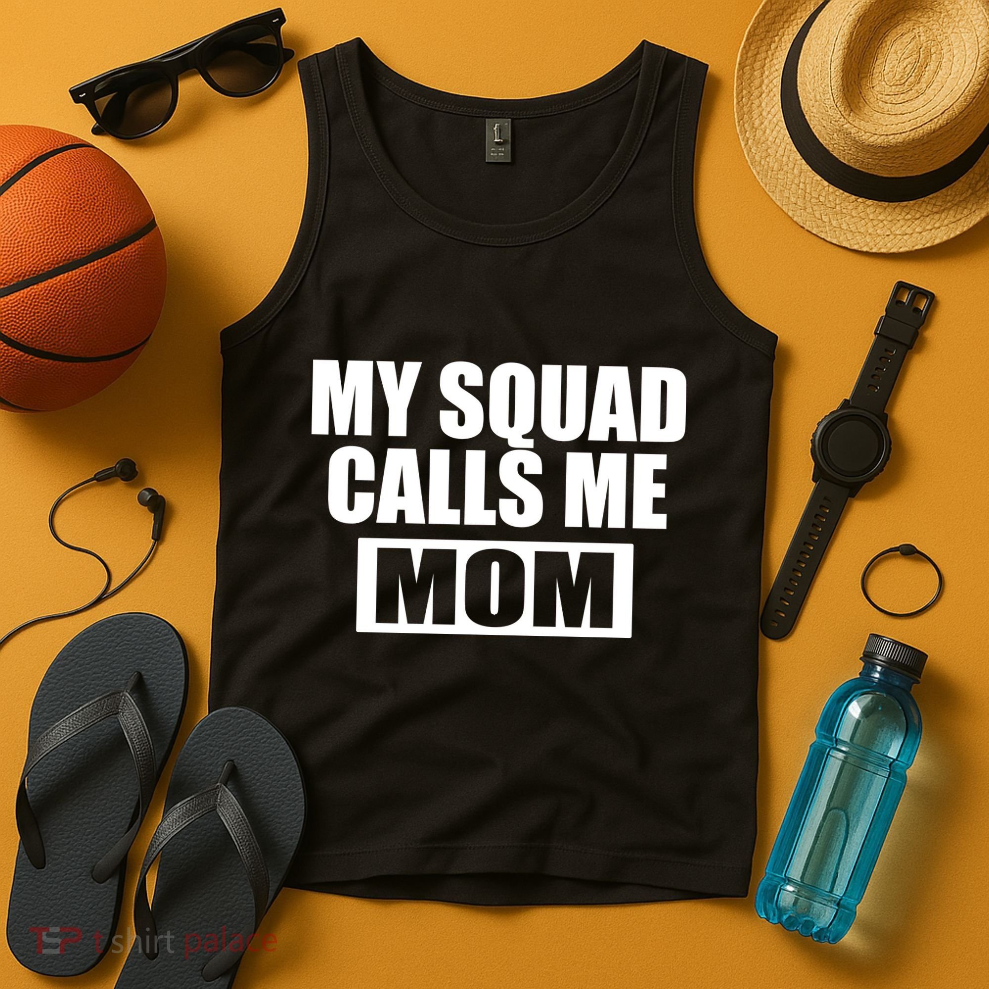 MY Squad Calls Me Mom Tank Top