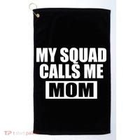 MY Squad Calls Me Mom Golf Towel thumb 0