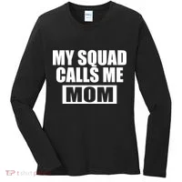MY Squad Calls Me Mom Women's Long Sleeve Shirt thumb 0