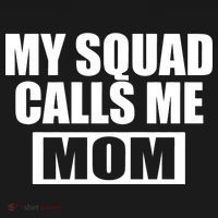 MY Squad Calls Me Mom Women's Long Sleeve Shirt thumb 2