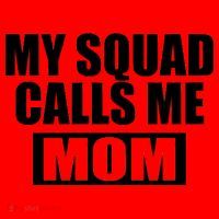 MY Squad Calls Me Mom Santa Hat thumb 1