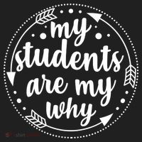 My Students Are My Why Golf Towel thumb 3