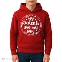My Students Are My Why Kids Hoodie thumb 4
