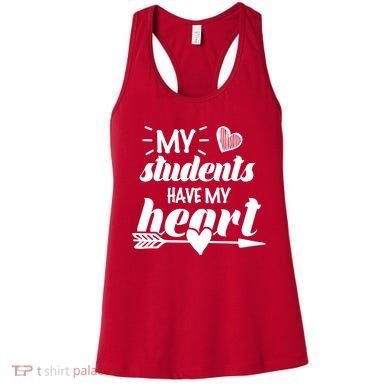 My Students Have My Heart Cute Teacher Women's Tank Top