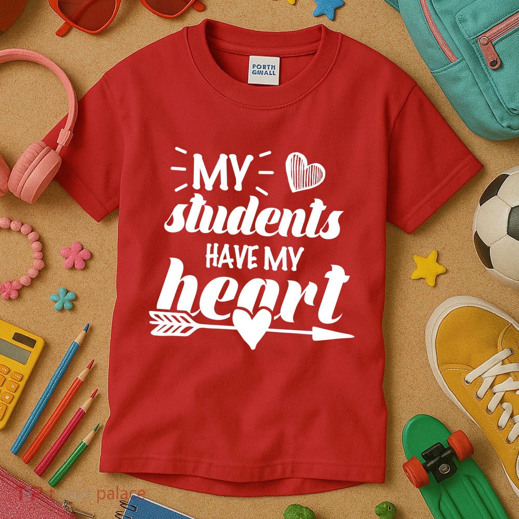 My Students Have My Heart Cute Teacher Kids T-Shirt