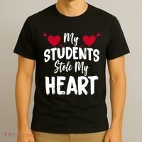 My Students Stole My Heart T-Shirt thumb 3