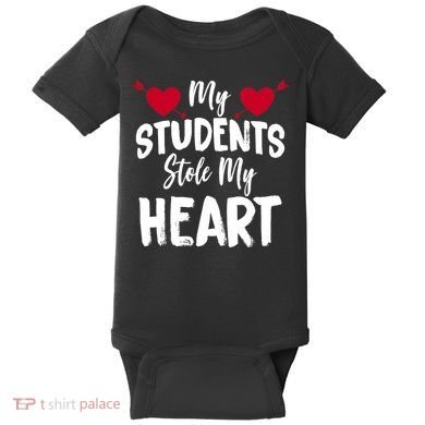 My Students Stole My Heart Baby Bodysuit