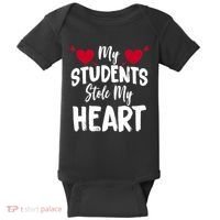My Students Stole My Heart Baby Bodysuit thumb 0