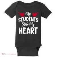 My Students Stole My Heart Baby Bodysuit thumb 0