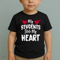 My Students Stole My Heart Toddler T-Shirt thumb 2
