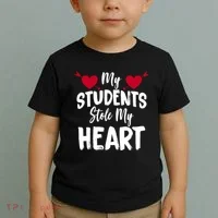 My Students Stole My Heart Toddler T-Shirt thumb 2