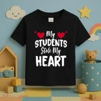 My Students Stole My Heart Toddler T-Shirt thumb 3