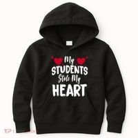 My Students Stole My Heart Kids Hoodie thumb 0