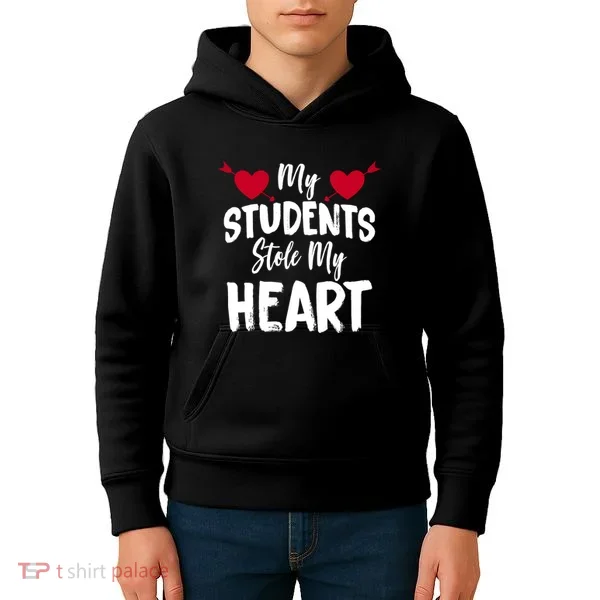 My Students Stole My Heart Kids Hoodie