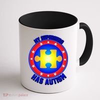 My Superhero Has Autism Coffee Mug thumb 1