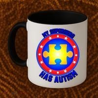 My Superhero Has Autism Coffee Mug thumb 2