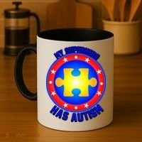 My Superhero Has Autism Coffee Mug thumb 4