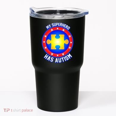 My Superhero Has Autism Tumbler