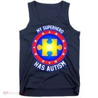 My Superhero Has Autism Tank Top thumb 0