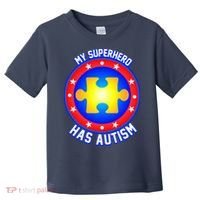 My Superhero Has Autism Toddler T-Shirt thumb 0