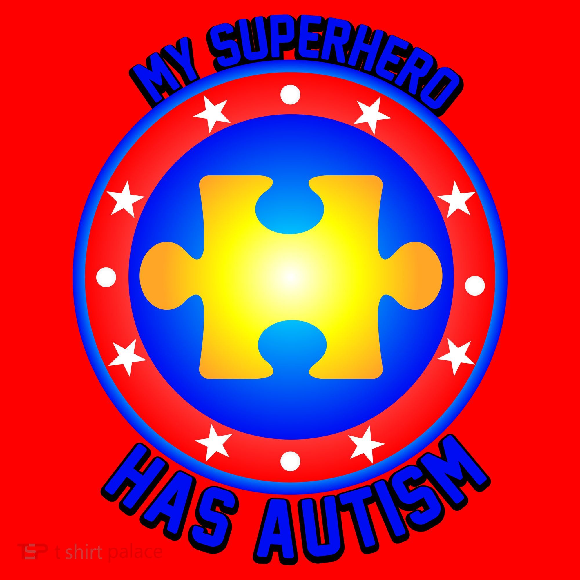 My Superhero Has Autism Santa Hat