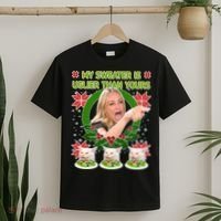 My Sweater Is Uglier Than Yours Yelling Cat Meme  T-Shirt thumb 2