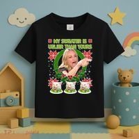 My Sweater Is Uglier Than Yours Yelling Cat Meme  Toddler T-Shirt thumb 3