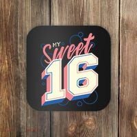 My Sweet Sixteen Coaster thumb 0