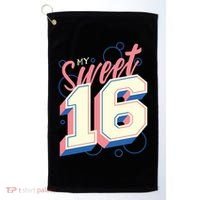 My Sweet Sixteen Golf Towel thumb 0