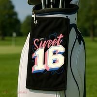 My Sweet Sixteen Golf Towel thumb 2