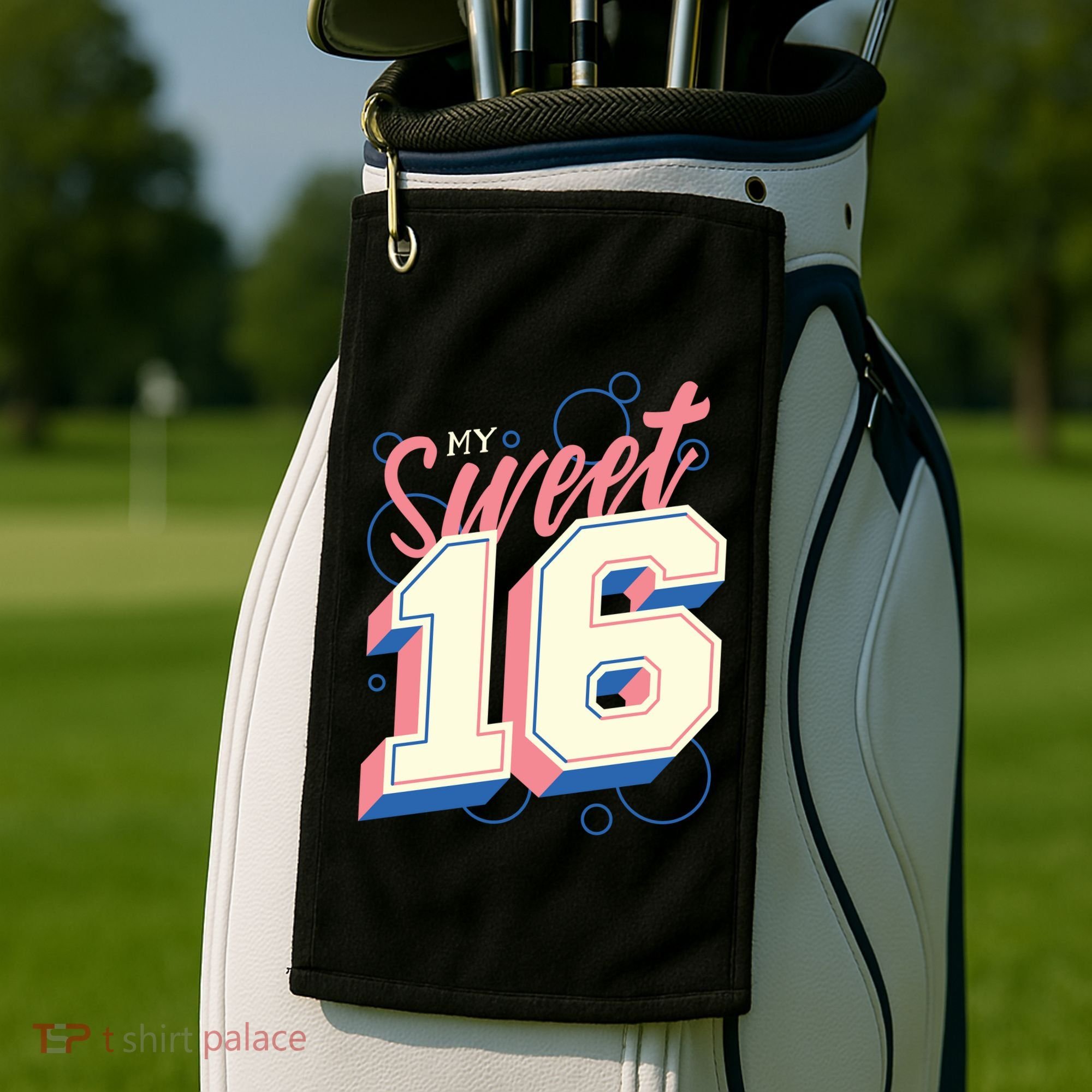 My Sweet Sixteen Golf Towel