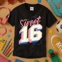 My Sweet Sixteen Kids T-Shirt thumb 3