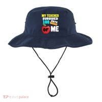 My Teacher Survived 100 Days Of Me Bucket Hat thumb 0