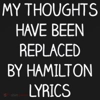 My Thoughts Have Been Replaced By Hamilton Lyrics Pajama Set thumb 2