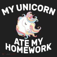 My Unicorn Ate My Homework Women's Sweatshirt thumb 2