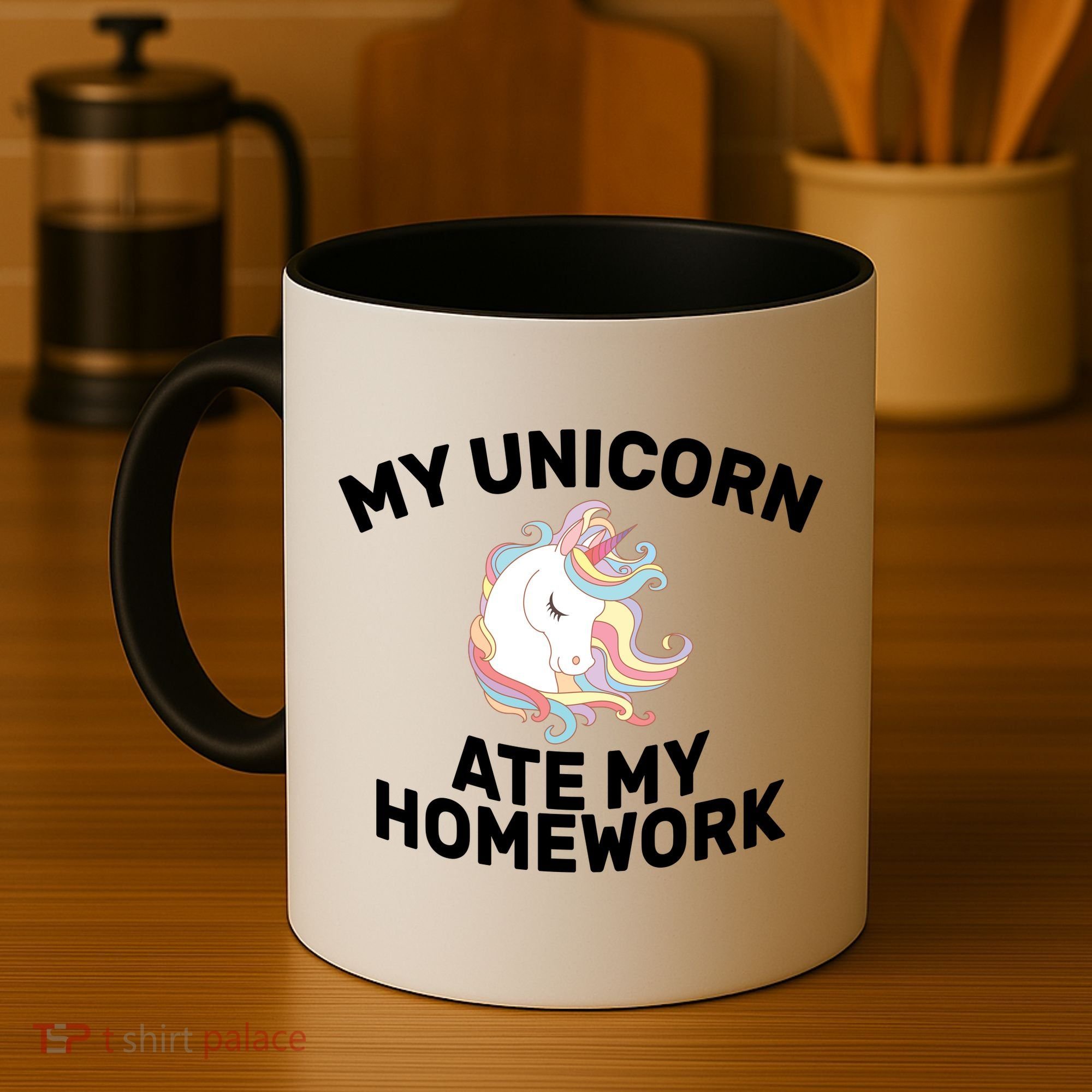 My Unicorn Ate My Homework Coffee Mug