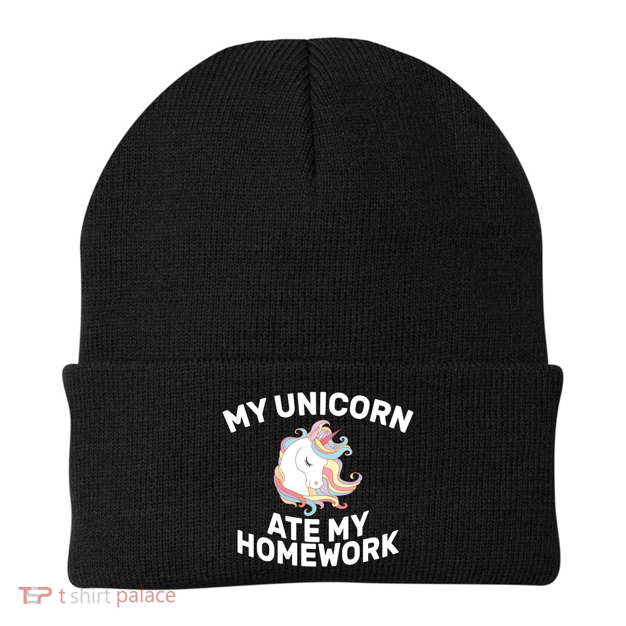 My Unicorn Ate My Homework Beanie