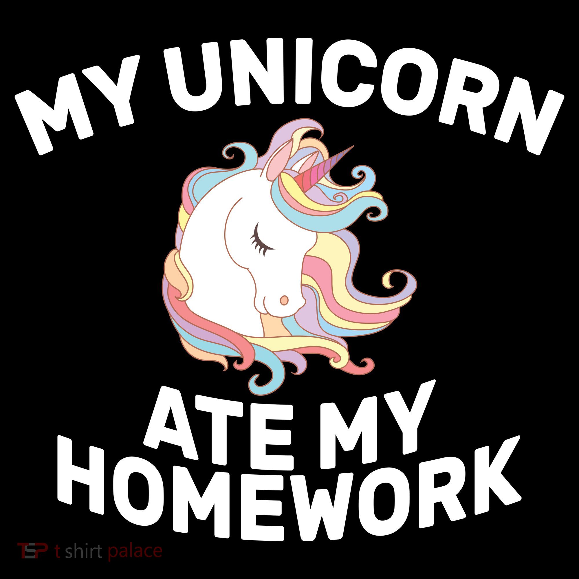 My Unicorn Ate My Homework Pajama Set