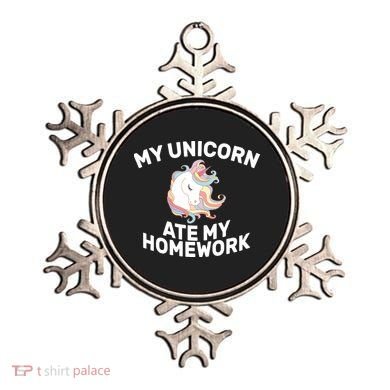 My Unicorn Ate My Homework Ornament